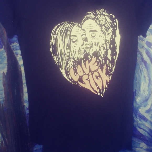 Michelle By Commune Small Zombie Love Sick Tee - Picture 2 of 8